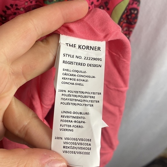 Anthropologie The Korner Paisley Colourful Puff Sleeved Mini Dress - Size Small - Picture 12 of 16